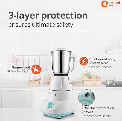 Orient Mixer Grinder Kitchen Kraft 500W | AC GHAR